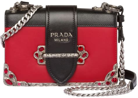 prada cahier crystal chain red|Best 25+ Deals for Prada Cahier .